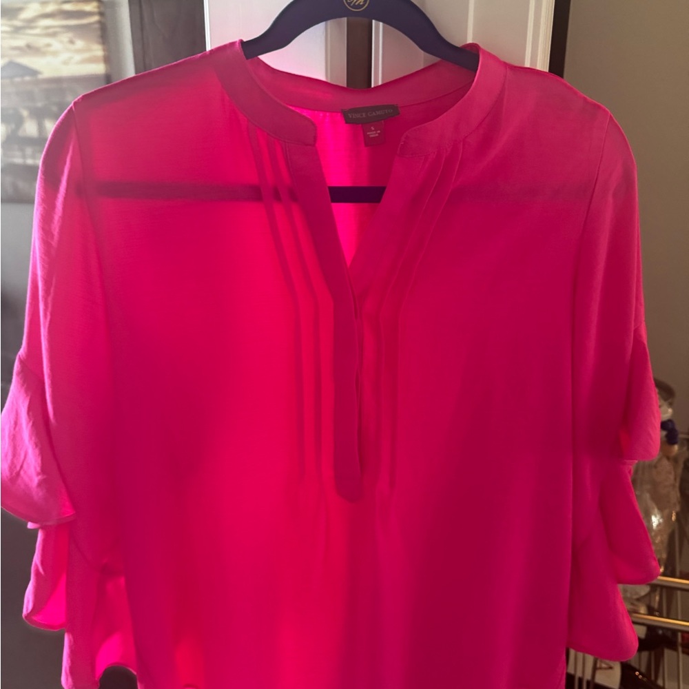 Vince Camuto Fuchsia Blouse